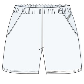 Fashion sewing patterns for MEN Shorts Tennis Short 678
